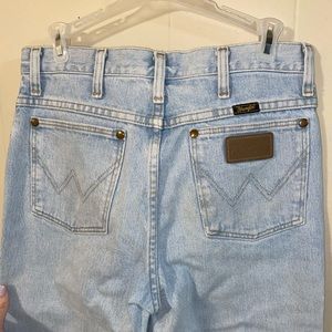 Mens Wrangler Jeans Size 30x38